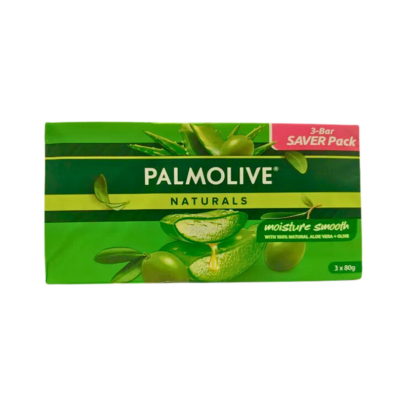 Palmolive Naturals Bar Soap Hydrating Glow Value Pack 80g x 3's