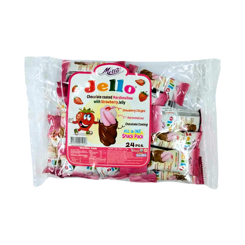 Mello Jello Coated Marshmallow Chocolate 24's