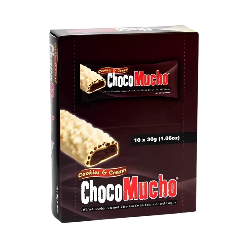 Choco Mucho Wafer Roll Cookies And Cream 30g x 10's