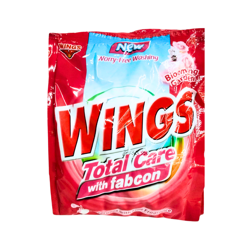 Wings Powder Total Care With Fabric Conditioner Blooming Garden 57g