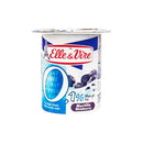 Elle & Vire Yogurt 0 percent Fat Blueberry 125g