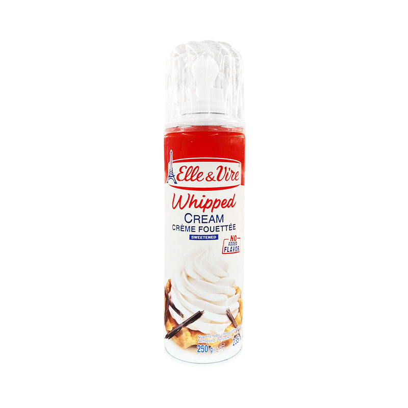 Elle And Vire UHT Whipped Cream Aerosol 250g