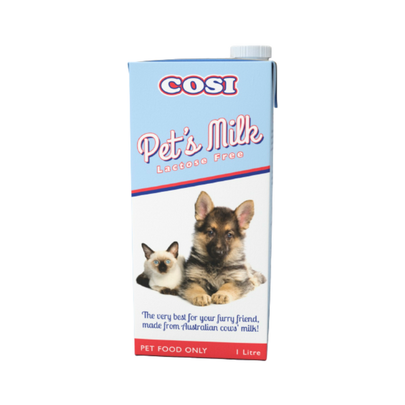 Cosi Pet's Milk Lactose Free 1L