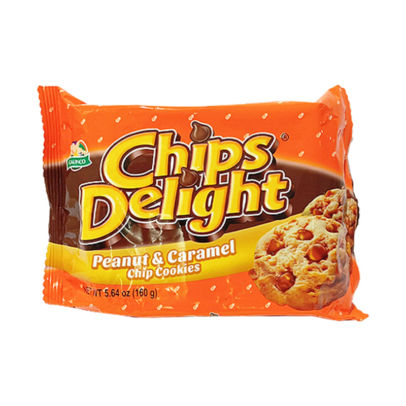 Chips Delight Peanut And Caramel Chip Cookies 160g