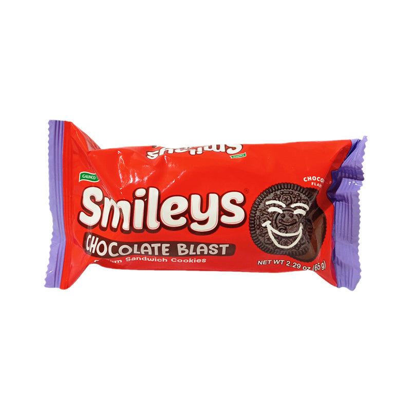 Smileys Chocolate Blast Cream Sandwich Cookies 65g