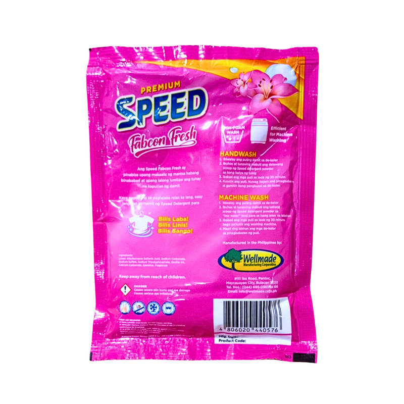 Speed Babad With Fabric Conditioner Fresh Roses 55g