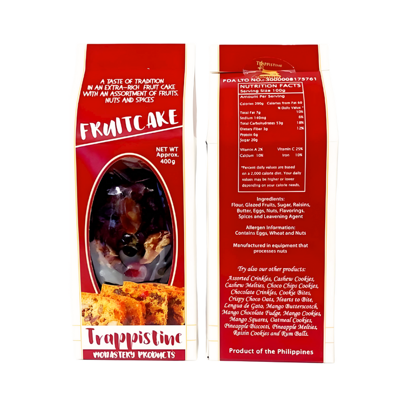 Trappistine Fruit Cake 400g