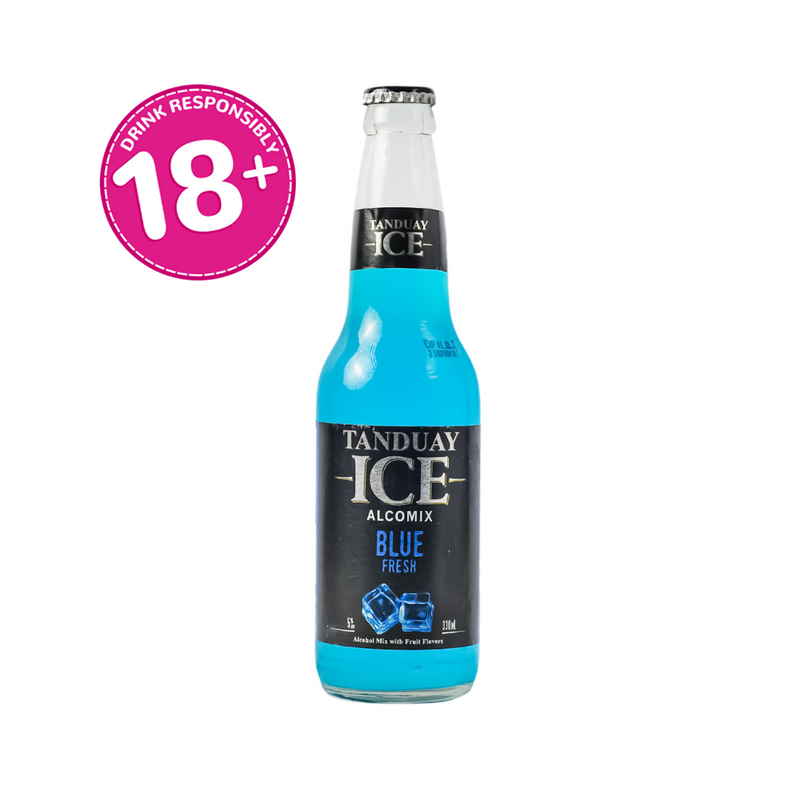 Tanduay Ice Blue Fresh Bottle 330ml