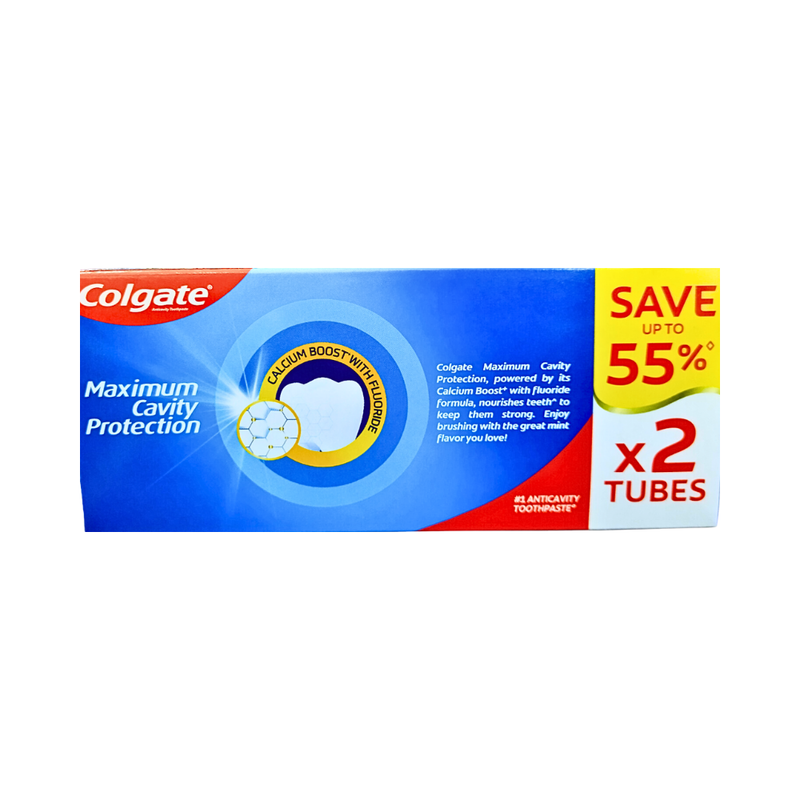 Colgate Toothpaste Great Regular Flavor 132g x 2's