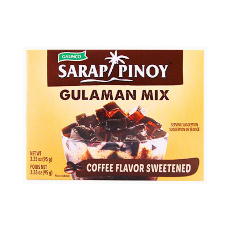 Sarap Pinoy Gulaman Mix Sweetened Coffee Flavor 95g