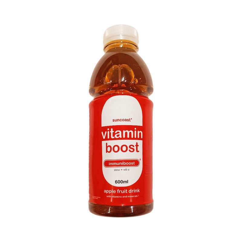 Suncoast Vitamin Boost Drink Apple Low Sugar + Electrolytes 600ml
