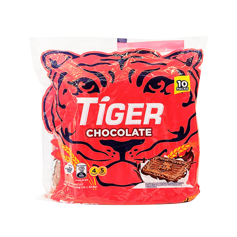 Tiger Energy Biscuit Chocolate 22.8g x 10's