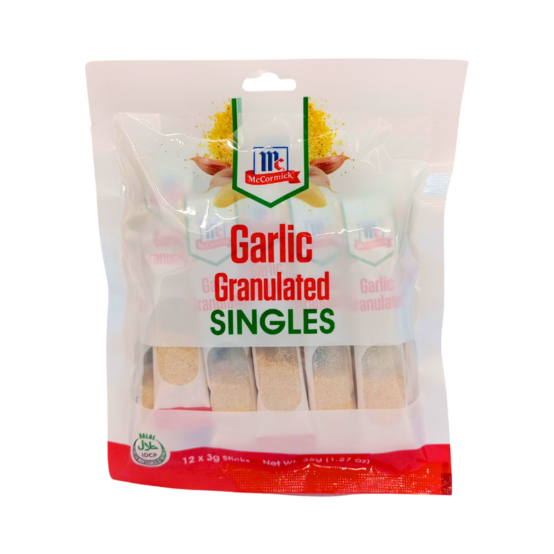McCormick Garlic Granulated Singles 3g x 12s