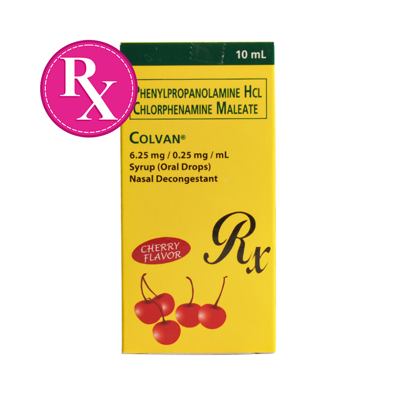 Colvan 6.25mg/0.25mg/mL Drops 10ml