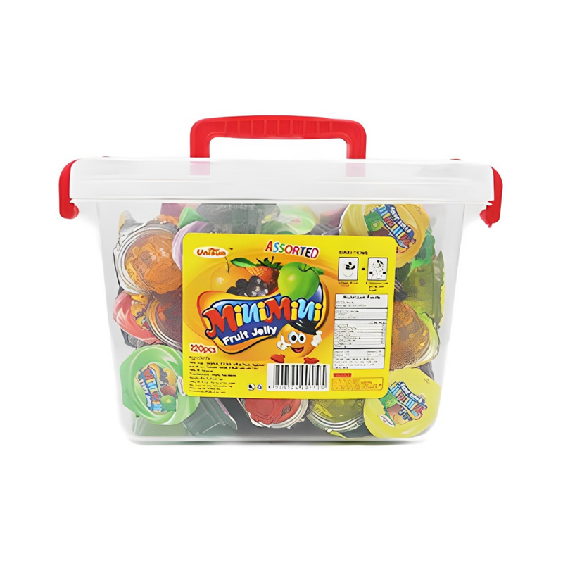 Unisun Mini Fruit Jelly Small Bucket 120's