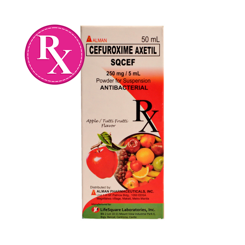 Cefuroxime Axetil 250mg/5ml Suspension 50ml