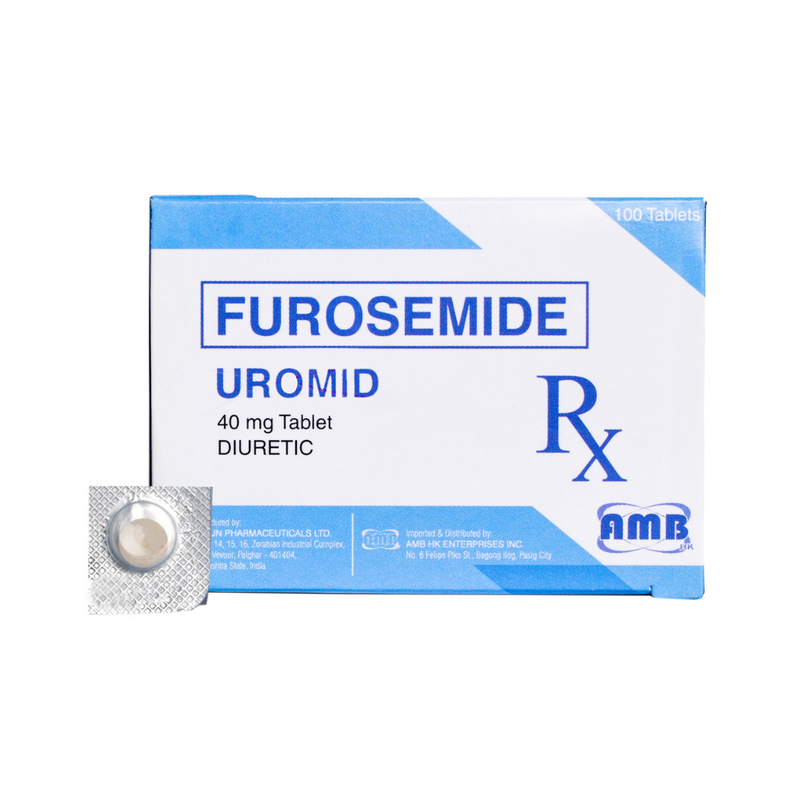 Uromid Furosemide 40mg Tablet By 1's