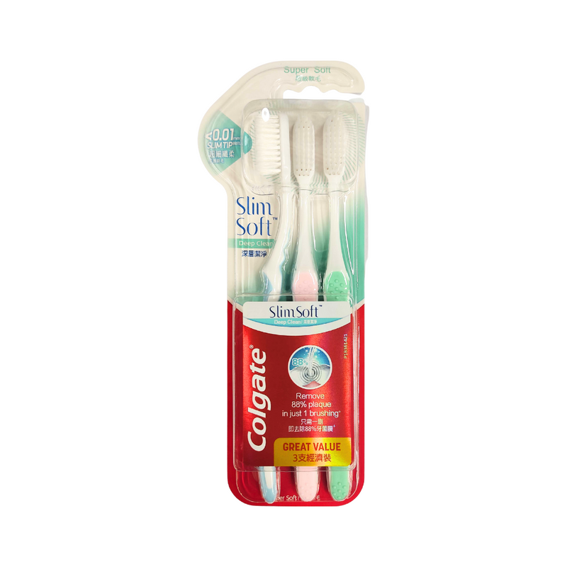 Colgate Toothbrush Slim Soft Super Slim Fit Buy 2 + 1
