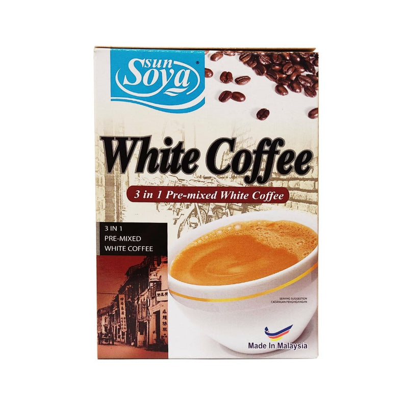 Sun Soya White Coffee 3 in 1 Pre-Mixed 30g x 8's