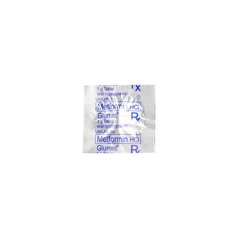 Glumet Metformin Hydrochloride 1g Tablet By 1's