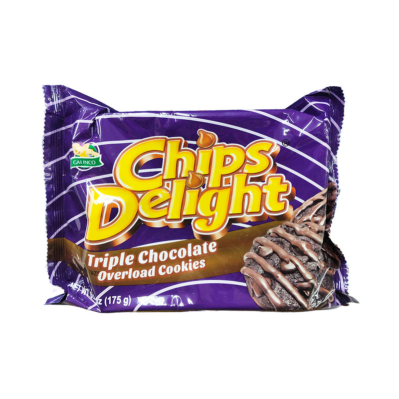 Chips Delight Triple Chocolate Overload Cookies 175g