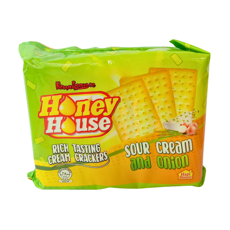 Honey House Crackers Sour Cream And Onion 22g x 10's