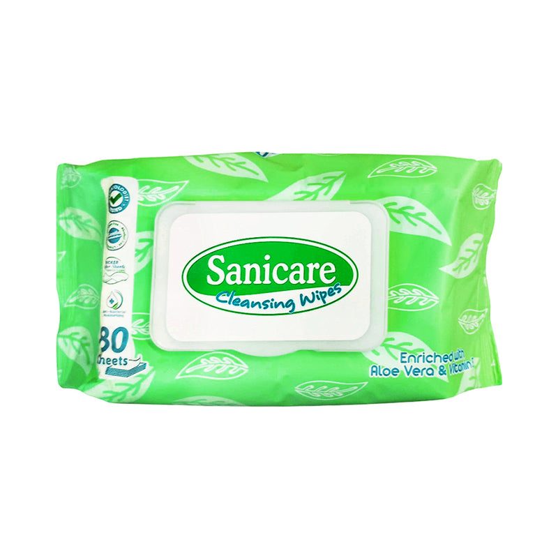 Sanicare Cleansing Wipes 80's
