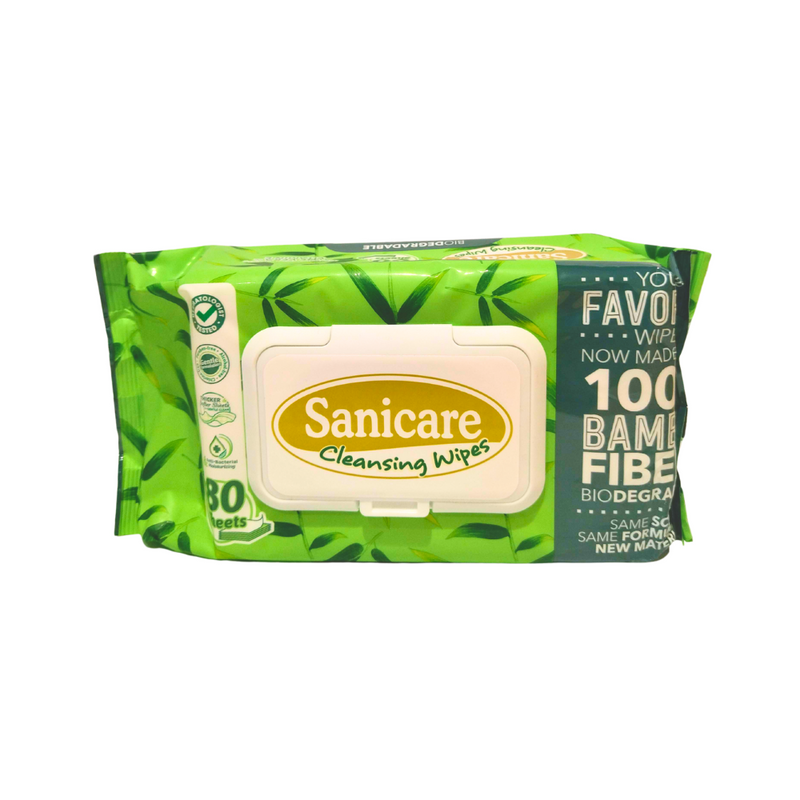 Sanicare Cleansing Wipes 80's