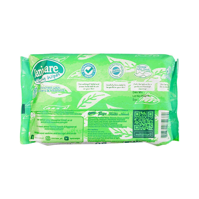 Sanicare Cleansing Wipes 80's