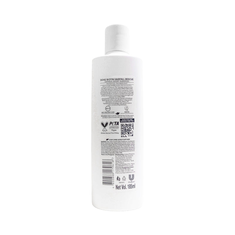 Dove Shampoo Hair Therapy Hairfall Rescue Plus 185ml