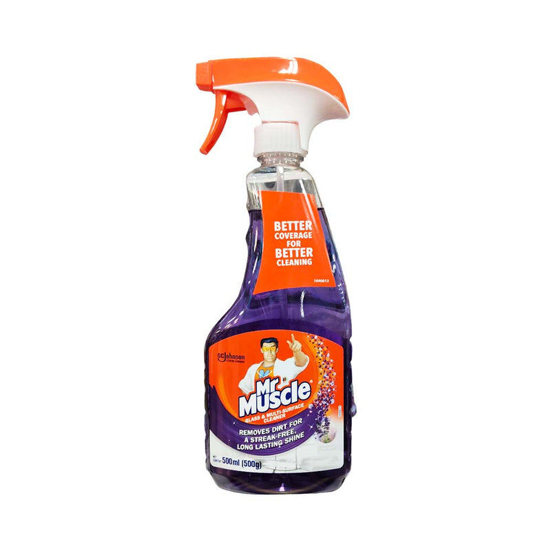 Mr Muscle Glass and Multi Surface Primary Lavender 500ml