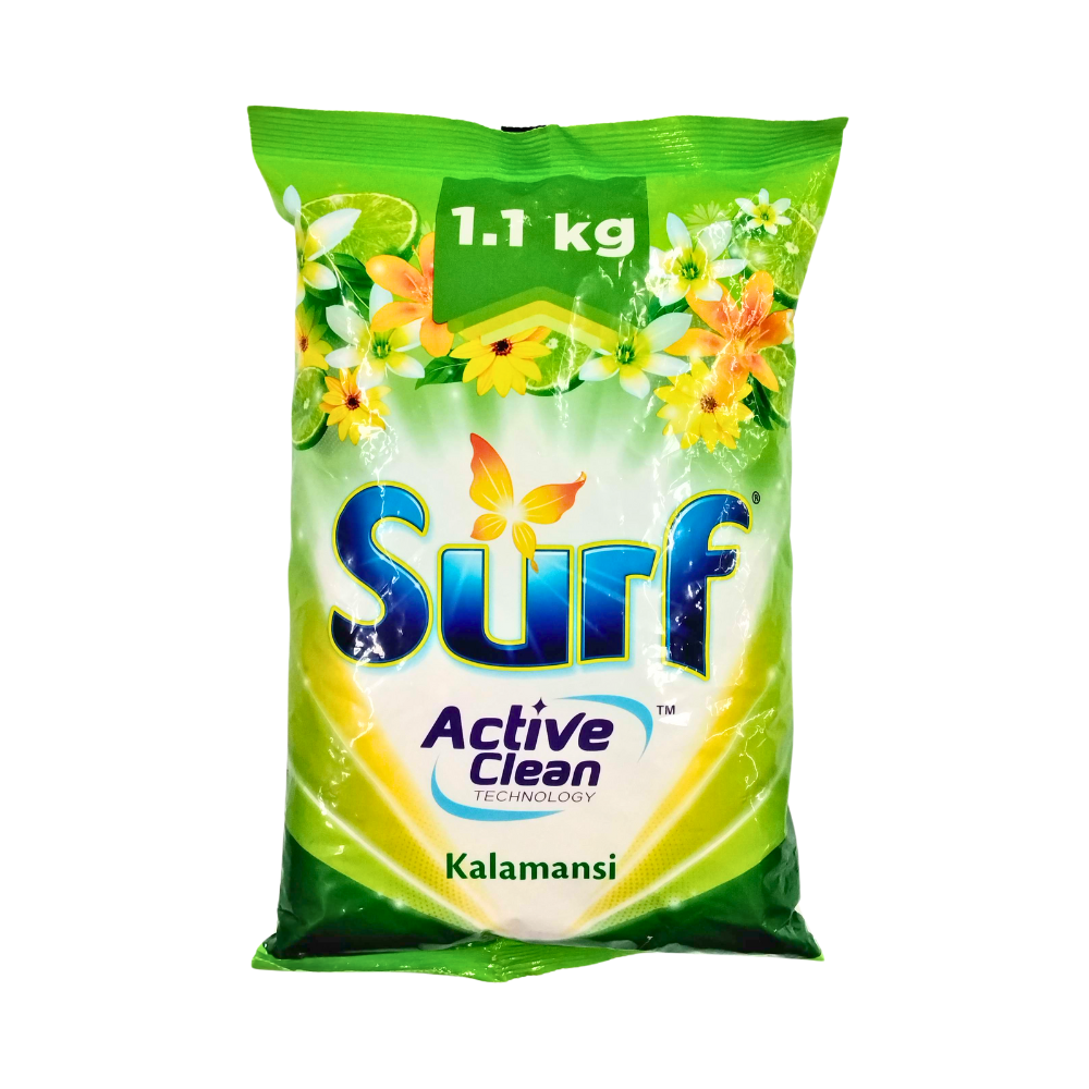 Surf Detergent Powder Detergent Kalamansi Pouch 1.1kg