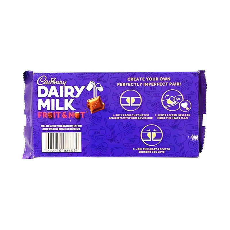 Cadbury Dairy Milk Fruit and Nut 160g