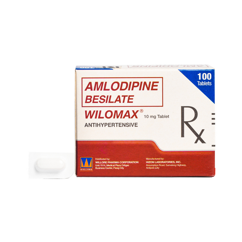 Wilomax Amlodipine Besilate 10mg Tablet By 1's