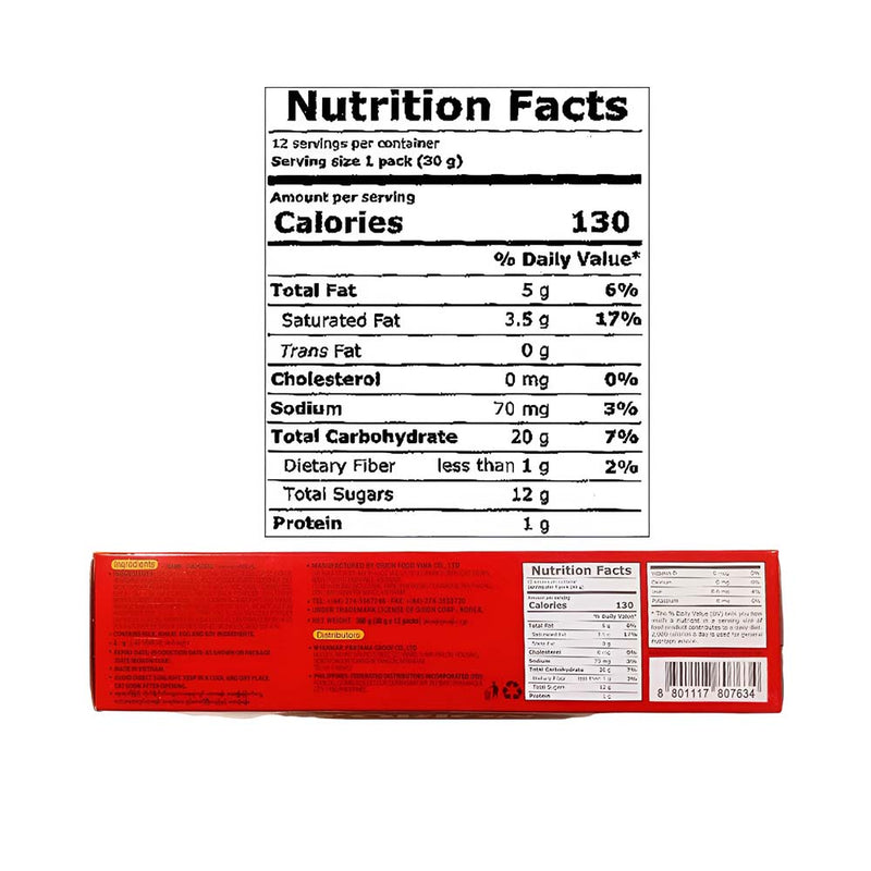 Orion Choco-Pie With Marshmallow Filling 28 x 12's