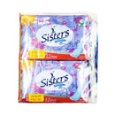 Sisters Family Pack Silk Floss Regular Maxi 12's x 2 Pack With Pantyliner 8's
