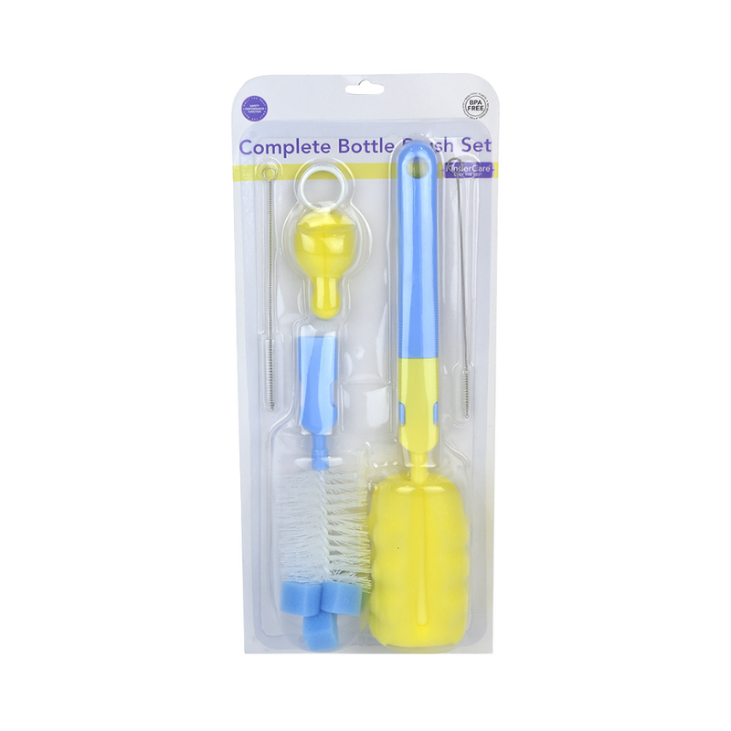 Kindercare BPA Free Sponge Bottle/Nipple Brush Set