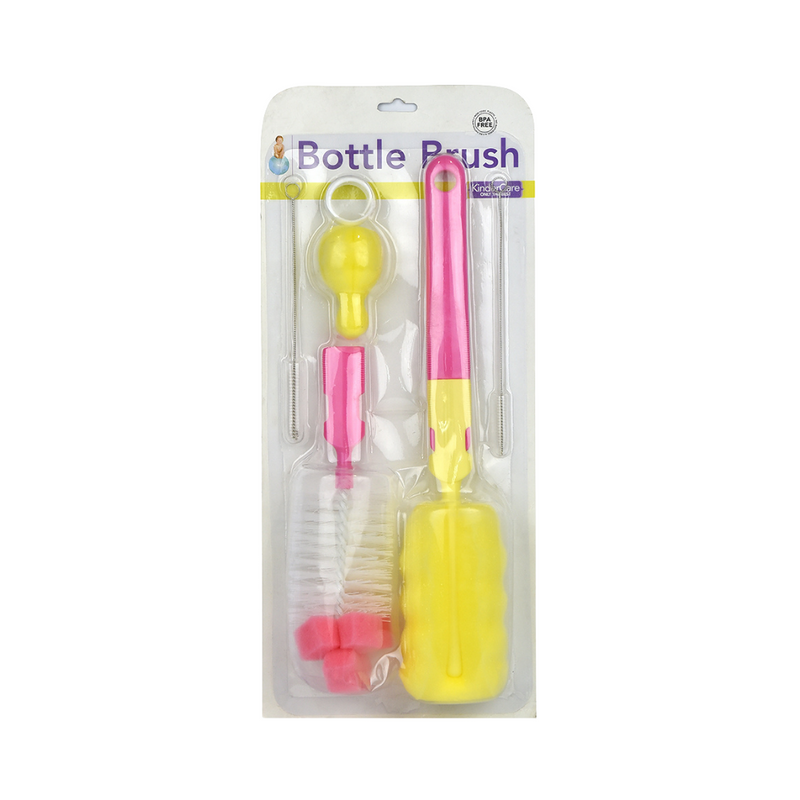 Kindercare BPA Free Sponge Bottle/Nipple Brush Set