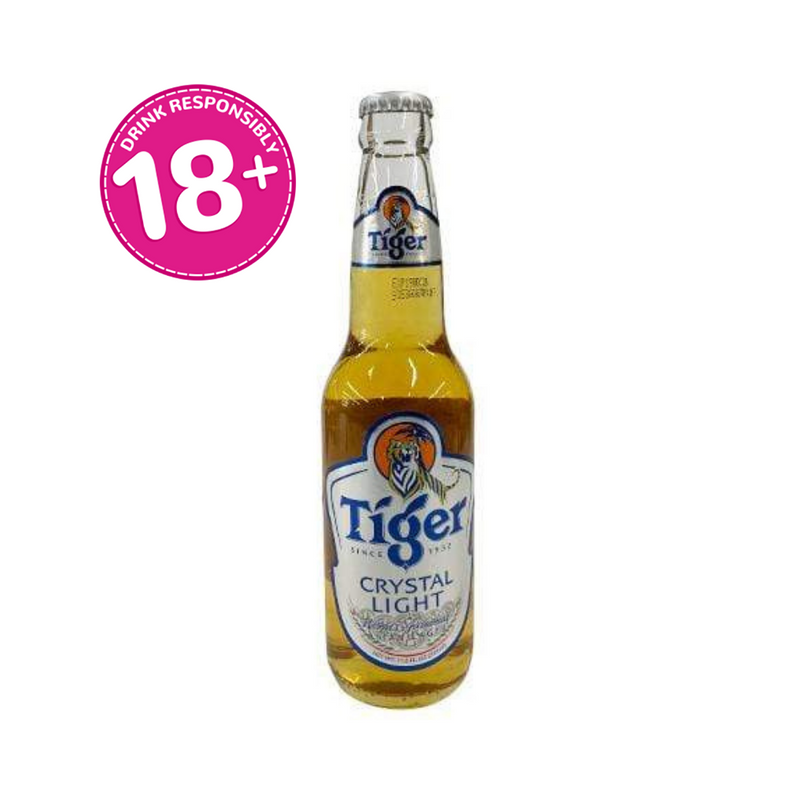 Tiger Crystal Light Bottle 330ml (11.2oz)