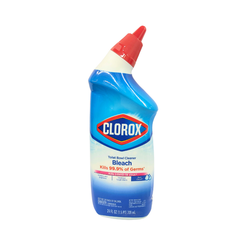 Clorox Toilet Bowl Cleaner With Bleach Rain Clean 709ml (24oz)