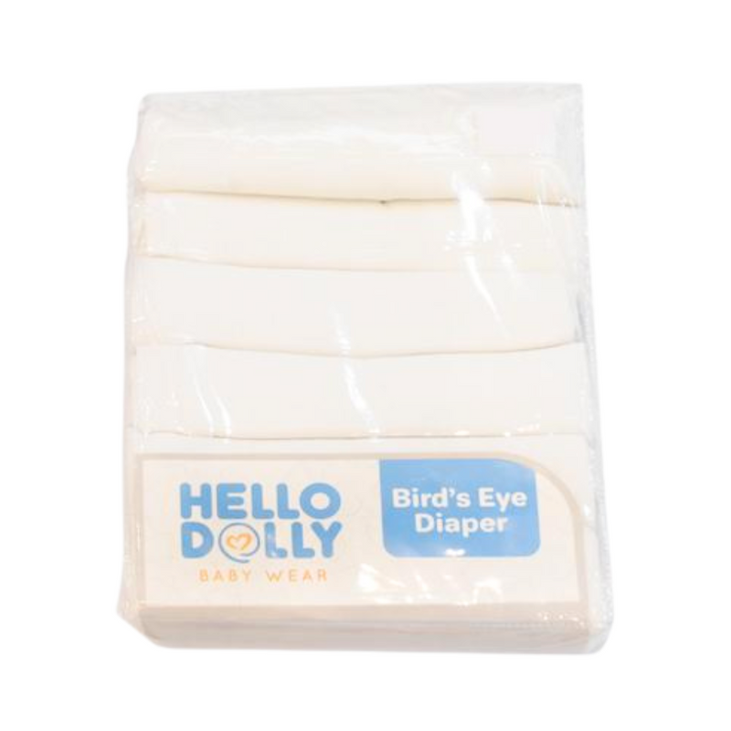 Hello Dolly Birdseye Diaper 6 in 1