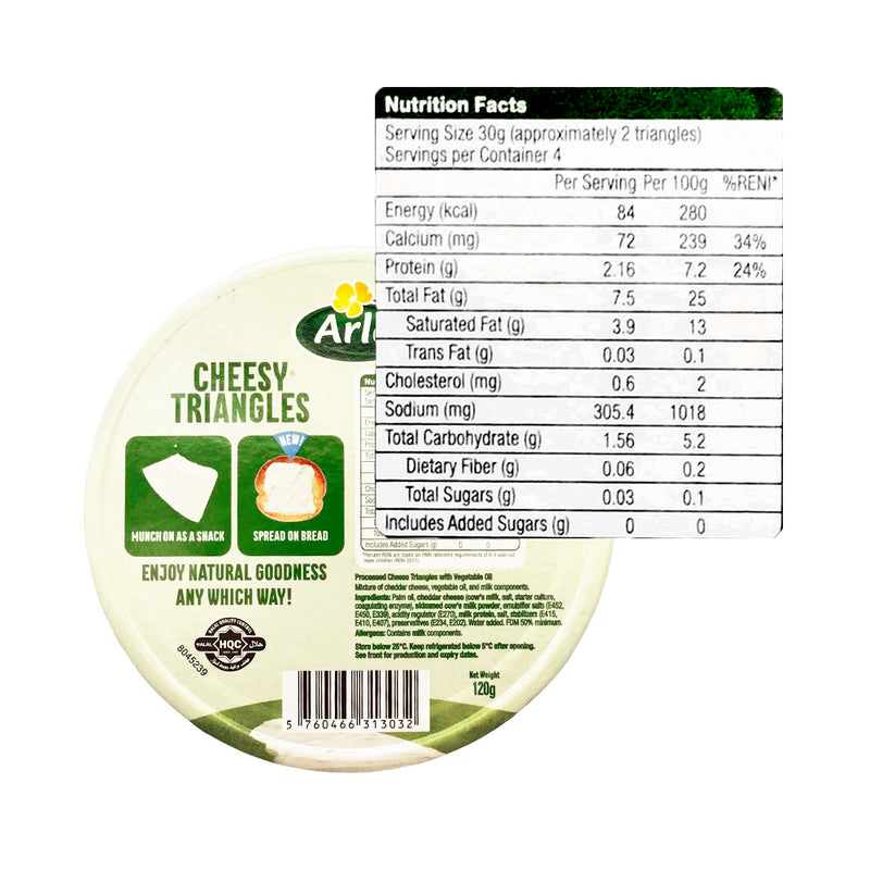 Arla Cheese Triangles 120g