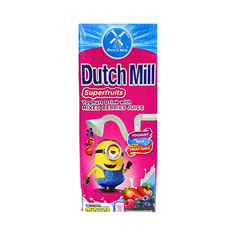 Dutch Mill UHT Yoghurt Drink Superfruits 180ml