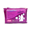 Sisters Overnight Dry Cottony Comfort Sanitary Napkin With Wings 4's