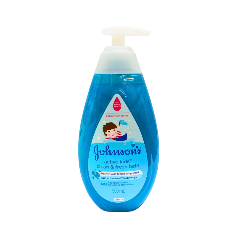 Johnson's Baby Bath Active Fresh Pump 500ml