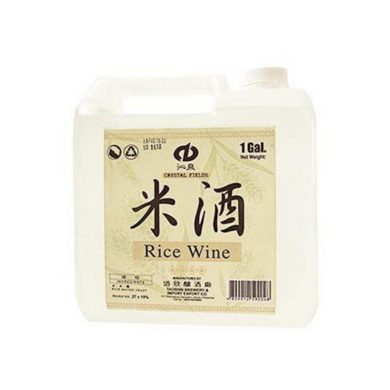 Crystal Fields Rice Wine 1gal