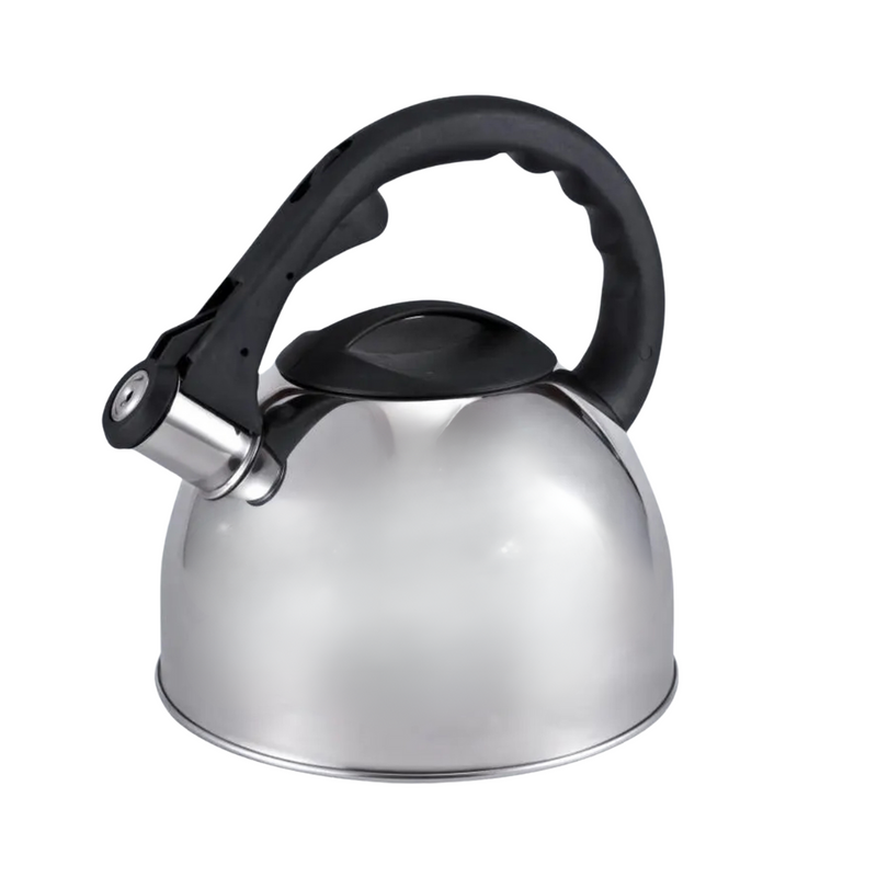 Omega Stainless Steel Whistling Kettle With Single