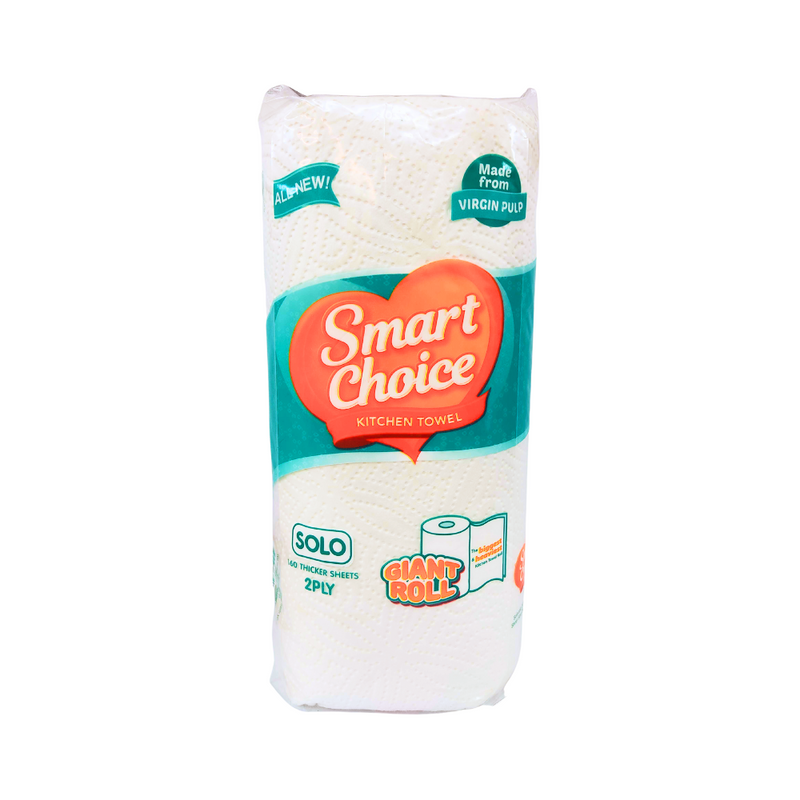 Smart Choice Kitchen Towel 2ply 160 Sheets 1 Roll