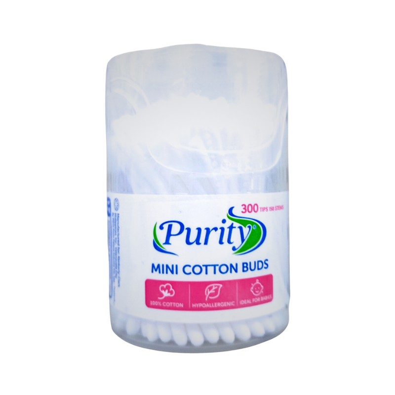 Purity Mini Cotton Buds 300 Tips