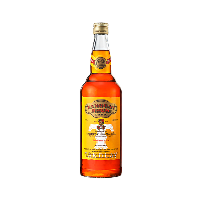 Tanduay Rhum 5 Years Long Neck 1L tanduay-rhum-5-years-long-neck-1l